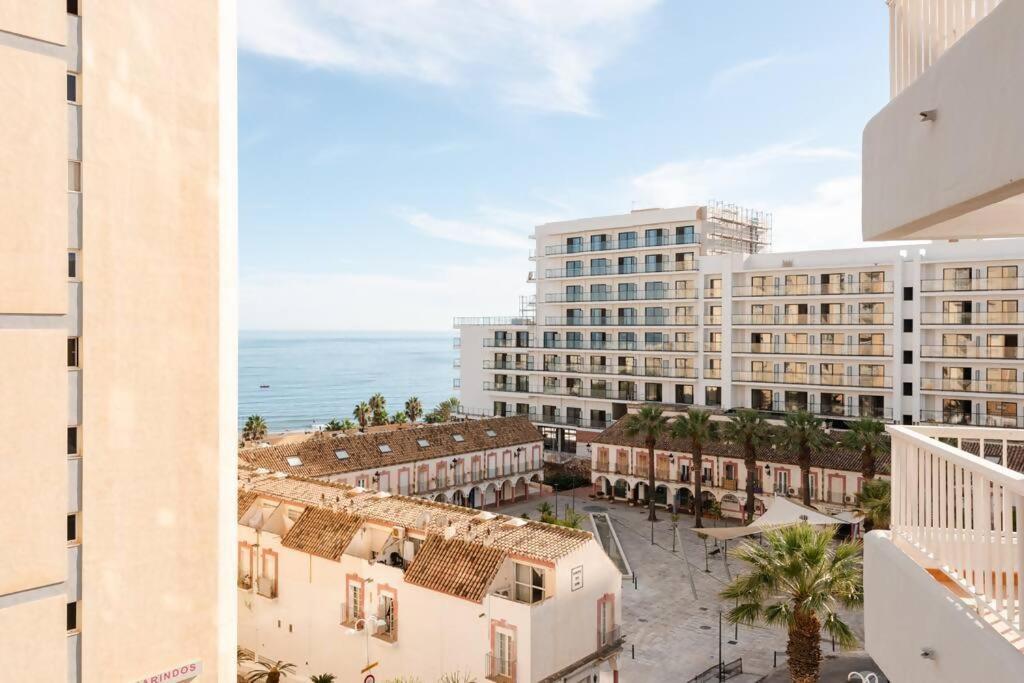 Apartament Amplio Con Vistas Al Mar Y Piscina En Benalmádena Zewnętrze zdjęcie